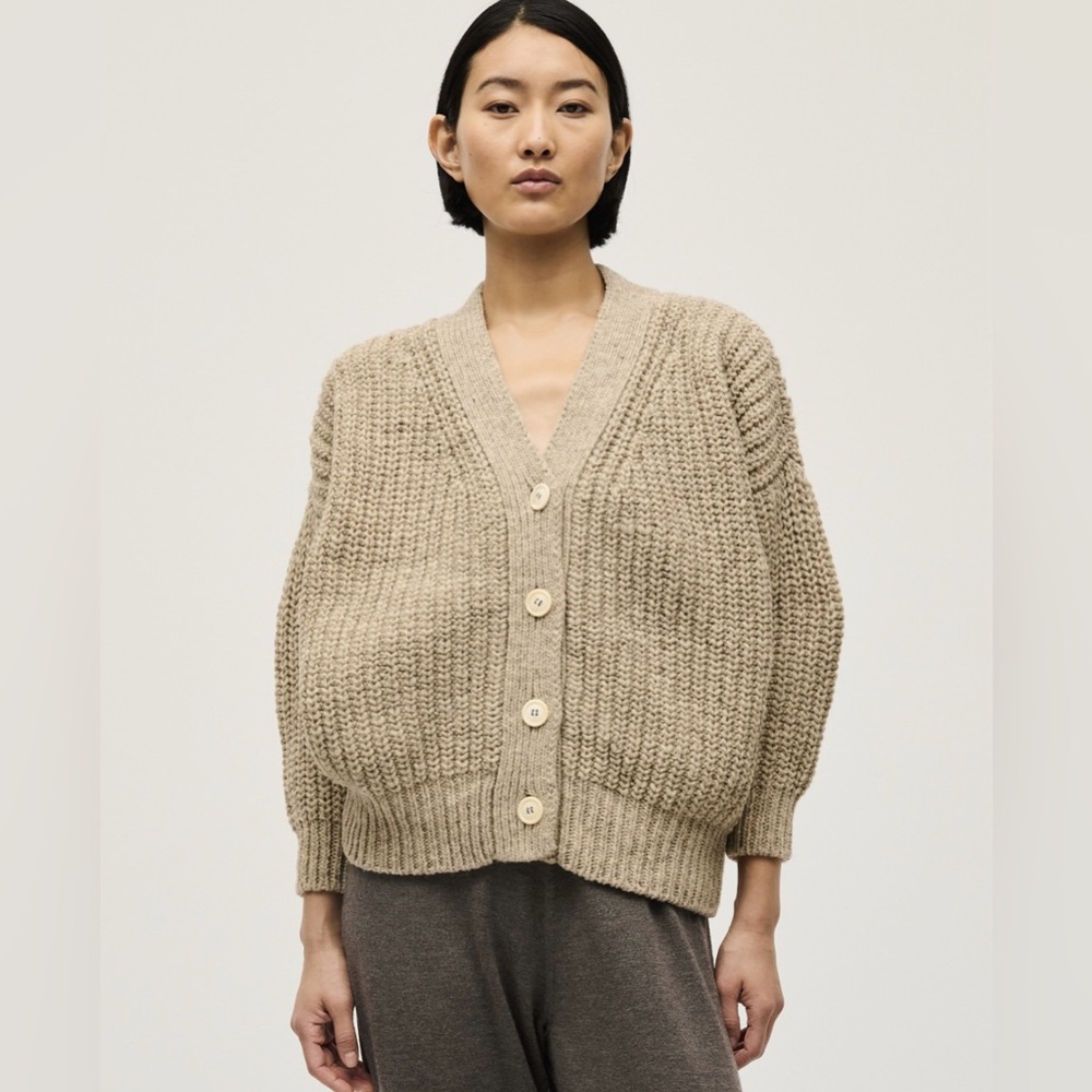 babaã | Cardigan no19 | Mist | EUC - Picture 3 of 11
